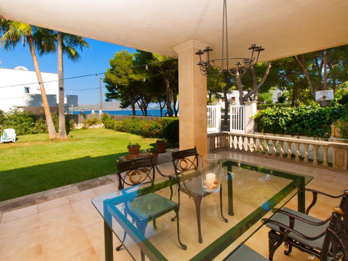 Villa Tita De Manresa, Con Jardines Y Vista Mar Alcudia  Bagian luar foto